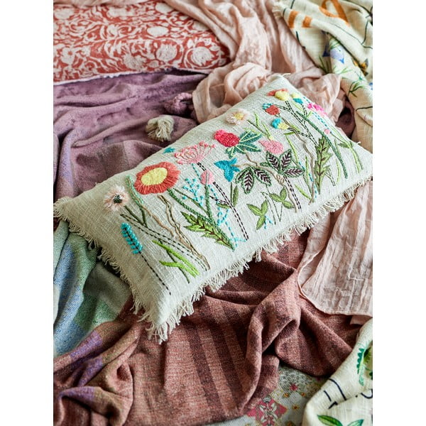 Puuvillane dekoratiivpadi 60x35 cm Tetti - Bloomingville-image-3