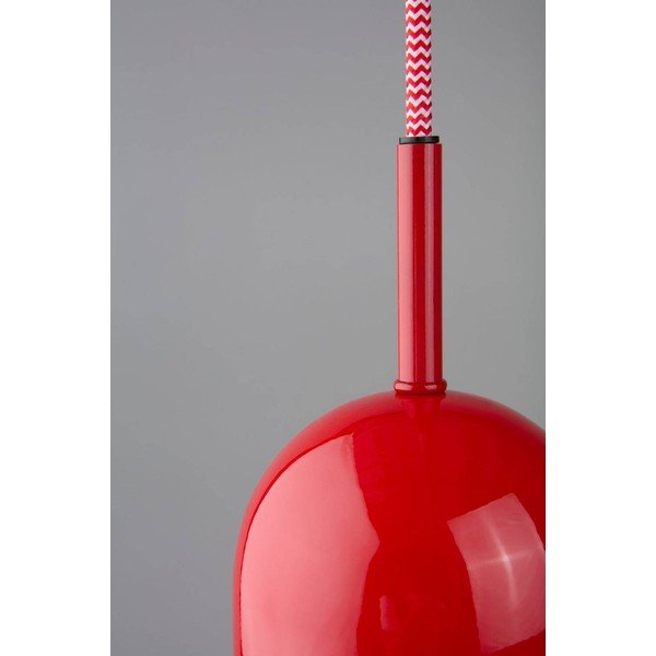 Punane metallist ripplamp ø 10 cm Ara - Jotex-image-3