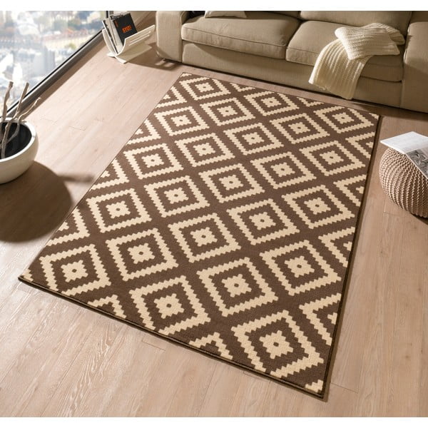 Pruun vaibajooksja 300x80 cm Diamond - Hanse Home-image-1