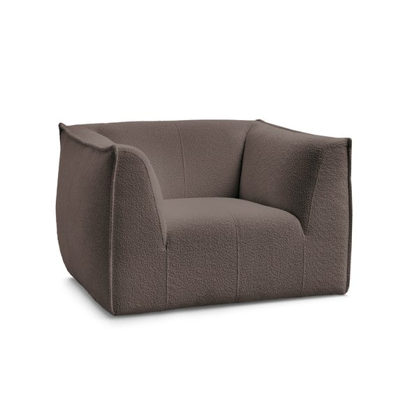 Pruun tugitool buklee kangast Giorgia - Bobochic Paris