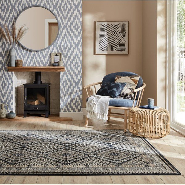 Tumesinine vaip 160x234 cm Babylon - Flair Rugs-image-1