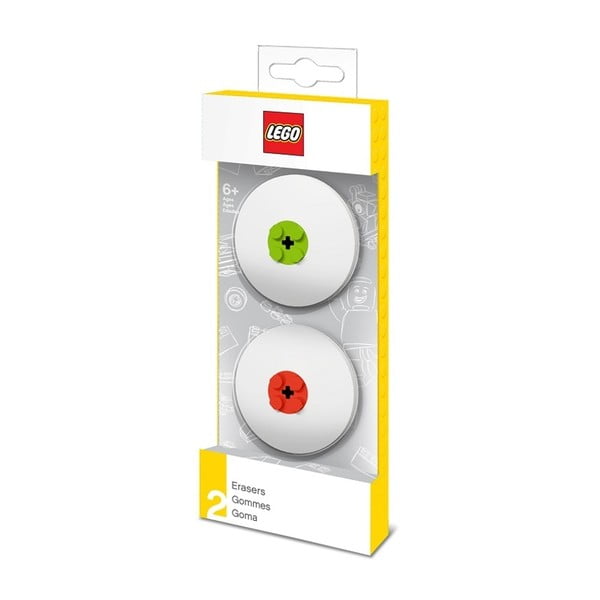 Komplekt 2 rohelise ja punase detailiga kustutusvahenditest - LEGO®