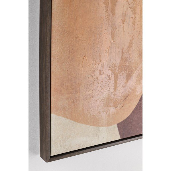 Trükitud/käsitsi maalitud elementidega pilt raamiga/lõuendil 83x123 cm Gallery - Bizzotto-image-1