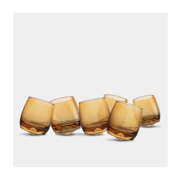 Viskiklaasid 6tk komplektis 200 ml Rocking Whiskey - Sagaform-image-2
