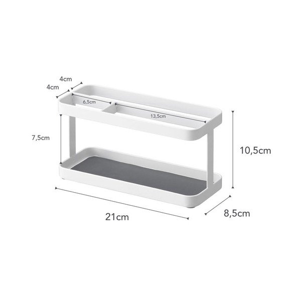 Bílý multifunkční stojánek YAMAZAKI Tower Rack-image-2