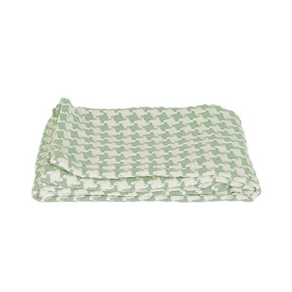 Deka Pied de Poule Green, 150x180 cm-image-1