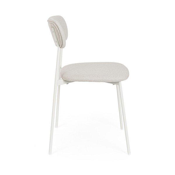 Valge polsterdatud söögitool Inka - Yes Everyday-image-3