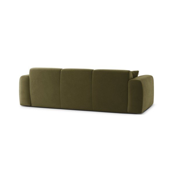Khaki sametdiivan 235 cm Molino - Micadoni-image-3