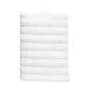 Valge puuvillane rätik 50x100 cm Inu - Zone