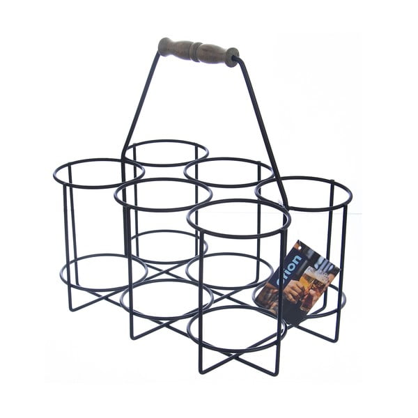 Metallist veinihoidja pudelite arv 6 Radka - Orion-image-2