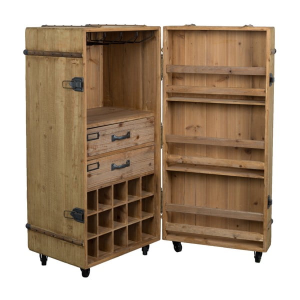 Kuusepuidust veinihoidik 30 pudelile, 50x109 cm Lico - Dutchbone-image-4