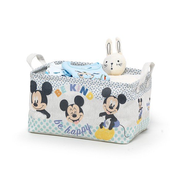 Laste tekstiilist hoiukorv Mickey, 32 x 23 x 19 cm Disney - Domopak