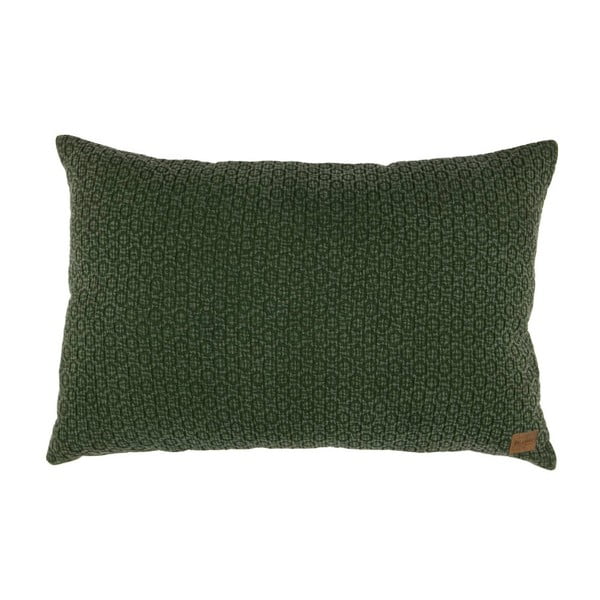 Zelený bavlněný polštář De Eekhoorn Flatter, 40 x 60 cm