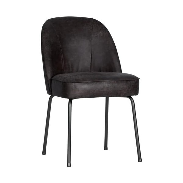 Mustad nahast söögitoolid 2tk komplektis Vogue - WOOOD