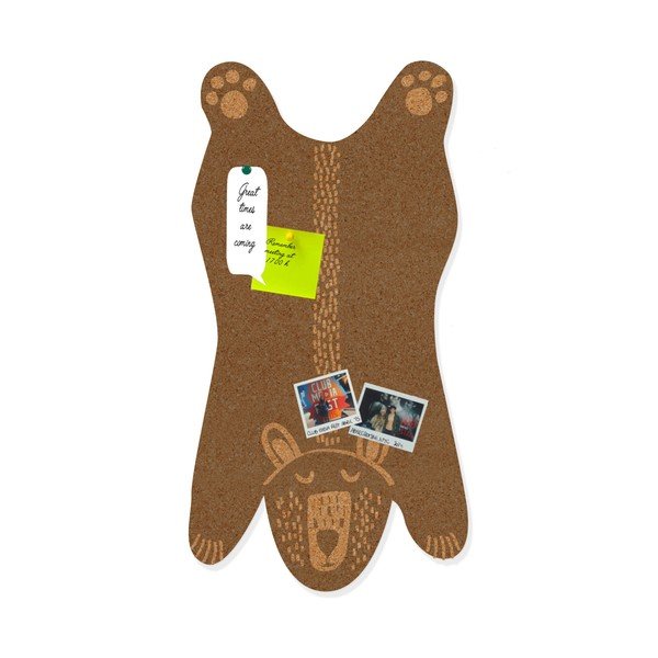 Karu kujuline korgiplaat Bear - Little Nice Things-image-1