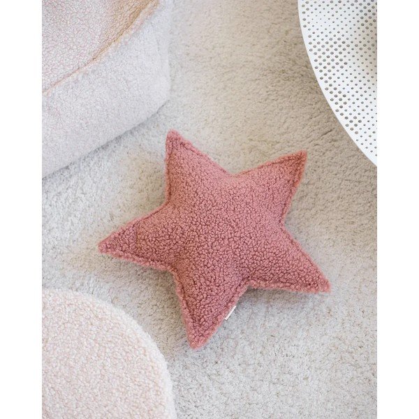 Roosa bukleekangast laste diivanipadi Star - Wigiwama-image-2