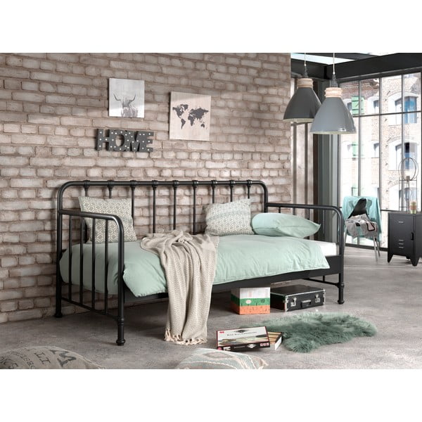 Hall metallist lastevoodi 90x200 cm BRONXX - Vipack-image-1