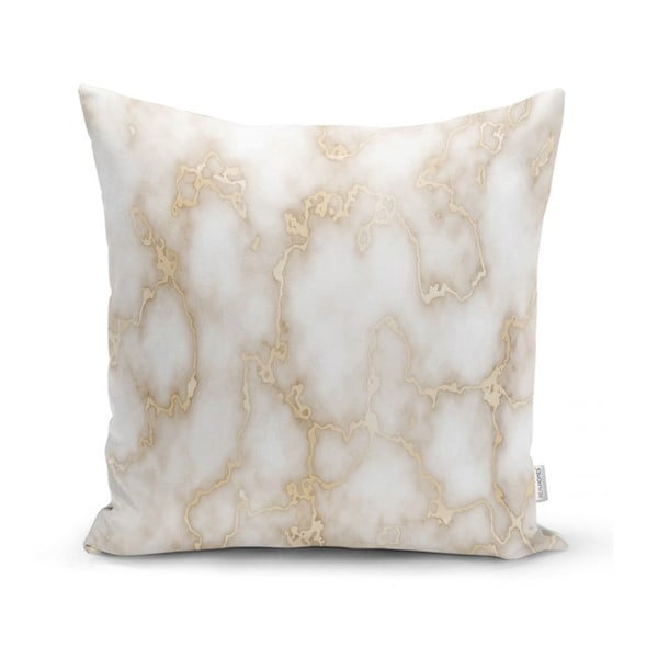 Padjapüür Kuldsed jooned marmor, 45 x 45 cm - Minimalist Cushion Covers