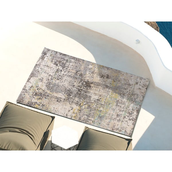 Halli-beež õuevaip 160x230 cm Sassy - Universal-image-1