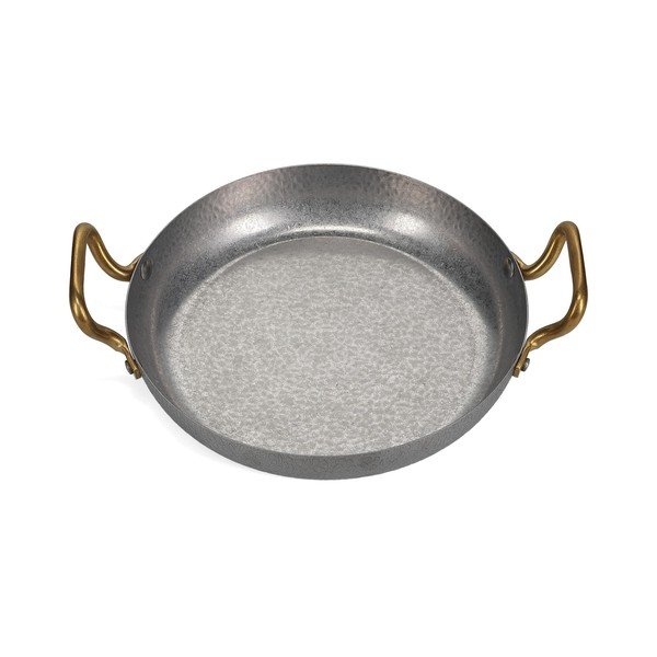 Hõbedane metallist serveerimistaldrik ø 24 cm Serve - BonBistro