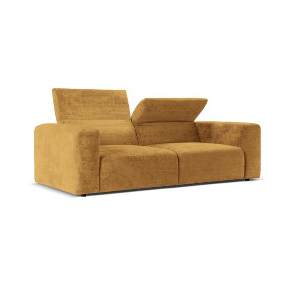Kollane diivan 234 cm Cruz - Micadoni Home-image-1