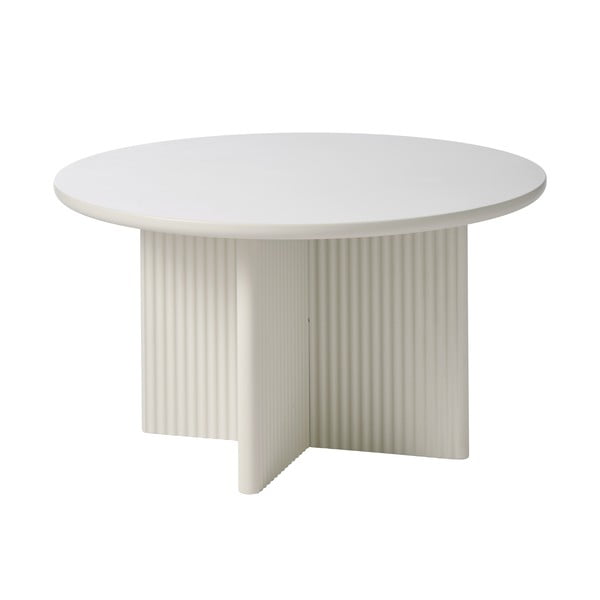 Helehall ümmargune diivanilaud ø 80 cm Palma - Unique Furniture-image-1