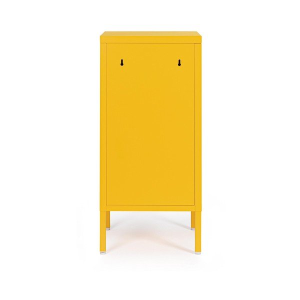 Kollane metallist lukustatav kapp 35x76x40 cm Cambridge - Yes Everyday-image-4
