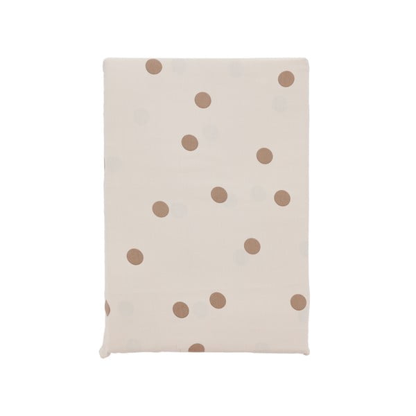 Pruun puuvill-satiinist voodipesu üheinimesevoodile 140x200 cm Solaris - Södahl-image-3