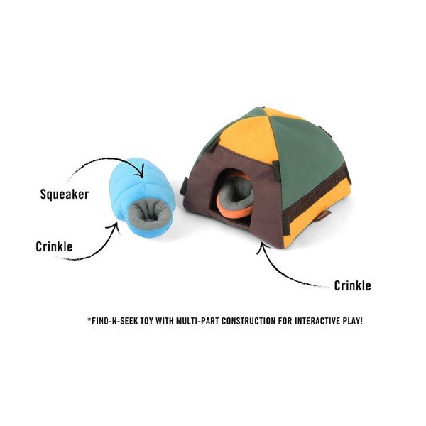 Mänguasi koerale Telk koos magamiskottidega - P.L.A.Y.-image-3