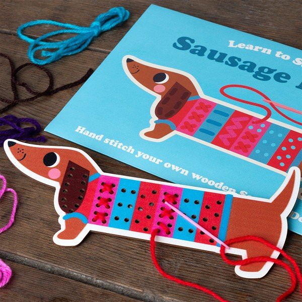 Tikkimiskomplekt Sunny Sausage Dog - Rex London-image-3