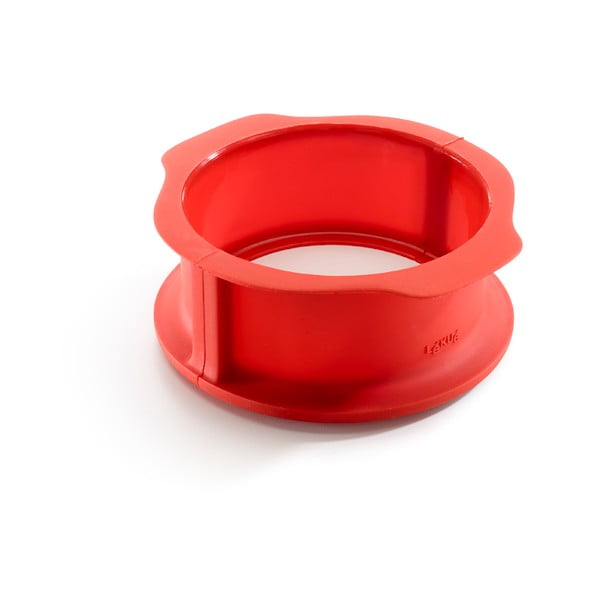 Punane silikoonist Springform koogivorm, ⌀ 15 cm - Lékué