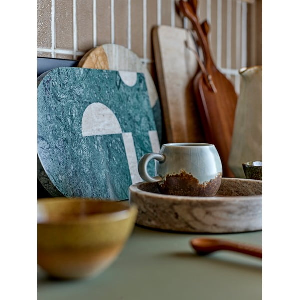 Pruun-kreem keraamiline kruus 280 ml Paula - Bloomingville-image-3