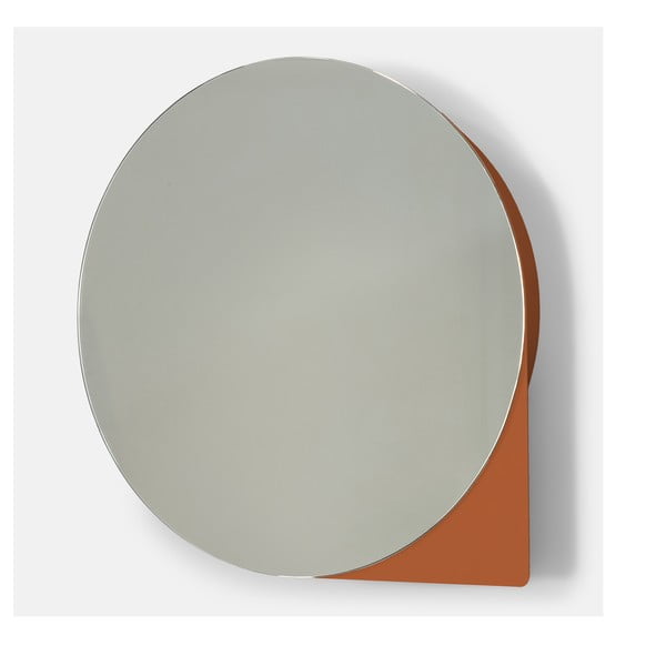 Tellisevärvi metallist rippuv vannitoakapp koos peegliga 55x55 cm Sonnet - Spinder Design-image-3