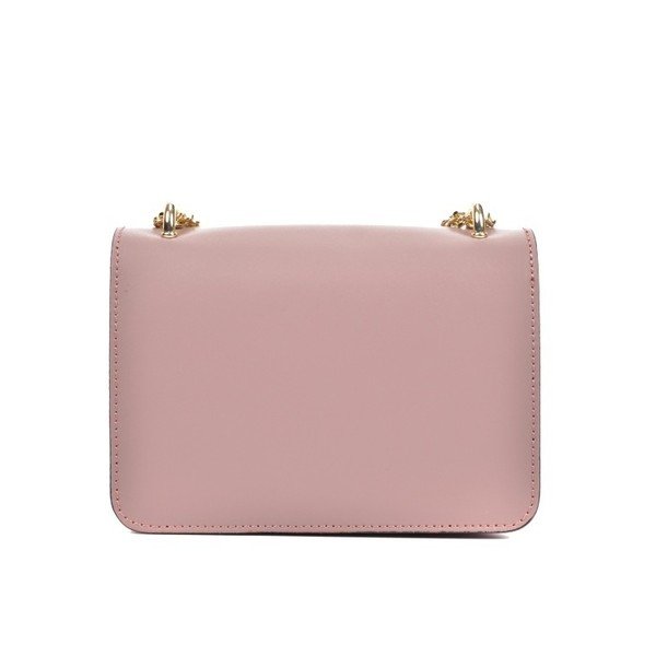 Růžová kožená kabelka Roberta M Ferra Rosa-image-1