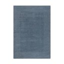 Sinine käsitsi kootud villane vaip 200x290 cm Textured Wool Border - Flair Rugs