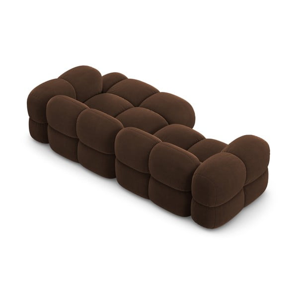  Tumepruun sametist nurgadiivan (parem nurk/laiendiga) Loretto – Cosmopolitan Design-image-4