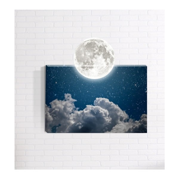 Nástěnný 3D obraz Mosticx Měsíc, 40 x 60 cm