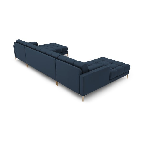 Sinine U-kujuline diivan Bali - Cosmopolitan Design-image-4