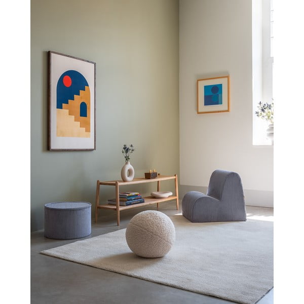 Sinine velvetist laste tugitool Cloud - Wigiwama-image-2