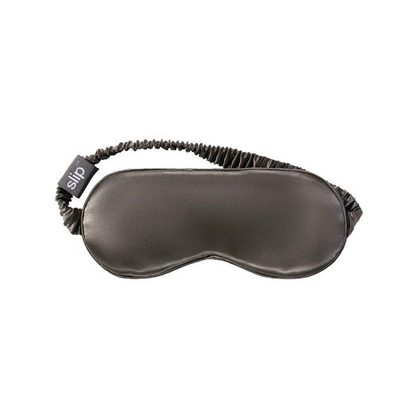 Tumehall siidist unemask Charcoal - slip