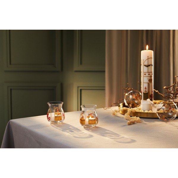 Jõulumotiiviga küünal põlemisaeg 56 h Holmegaard Christmas - Holmegaard-image-1