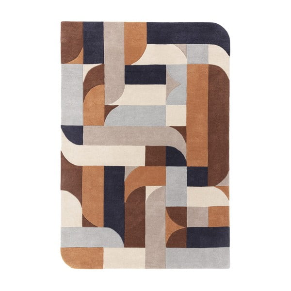 Käsitsi kootud villane vaip 160x230 cm Matrix - Asiatic Carpets