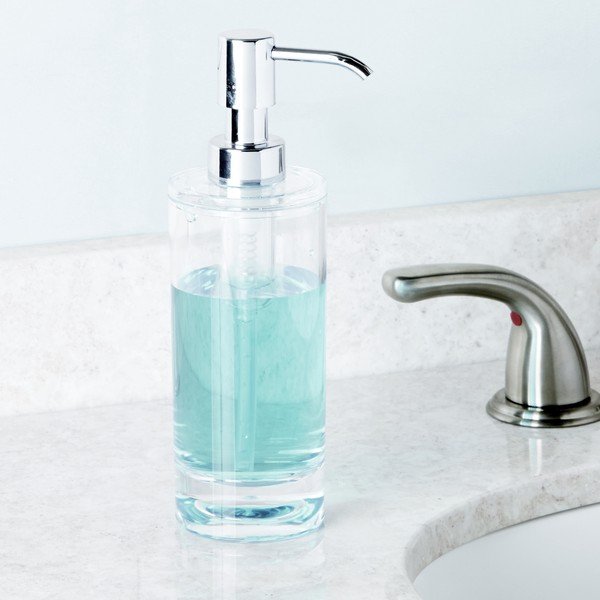 Läbipaistev seebidosaator koos pumbaga Eva - iDesign-image-1