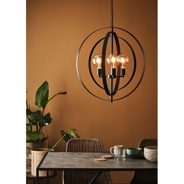 Must rippvalgusti Pendant 3L Orbit - Markslöjd-image-1