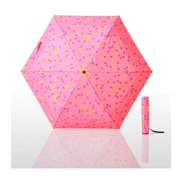 Skládací deštník Waterlock, růžový