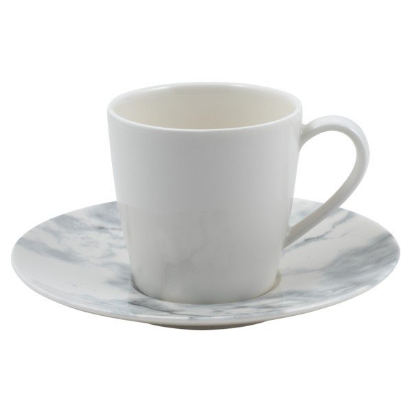 Valge ja must portselanist taldrik Villeroy & Boch Marmory, ø 16 cm Like Marmory - like | Villeroy & Boch-image-2