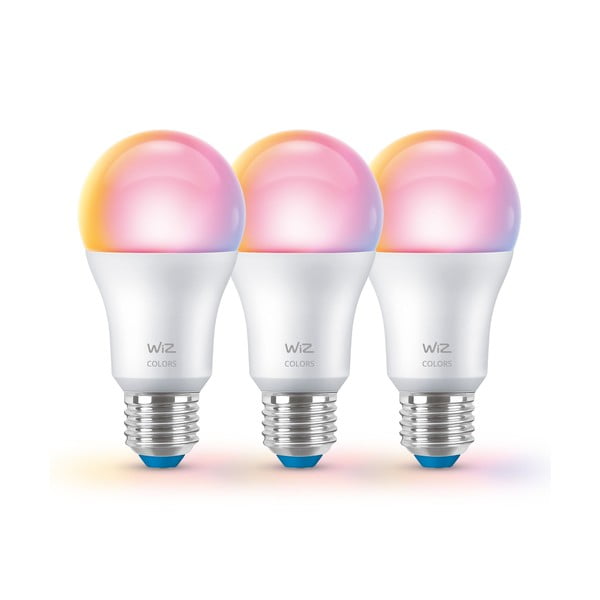 LED-nutipirnid 3tk komplektis E27, 9 W - WiZ-image-2