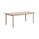 Pikendatav söögilaud tammepuust 90x205 cm Derrymore - Rowico