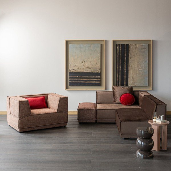 Läikiv ümmargune abilaud ø 40 cm Orivo - WOOOD-image-4