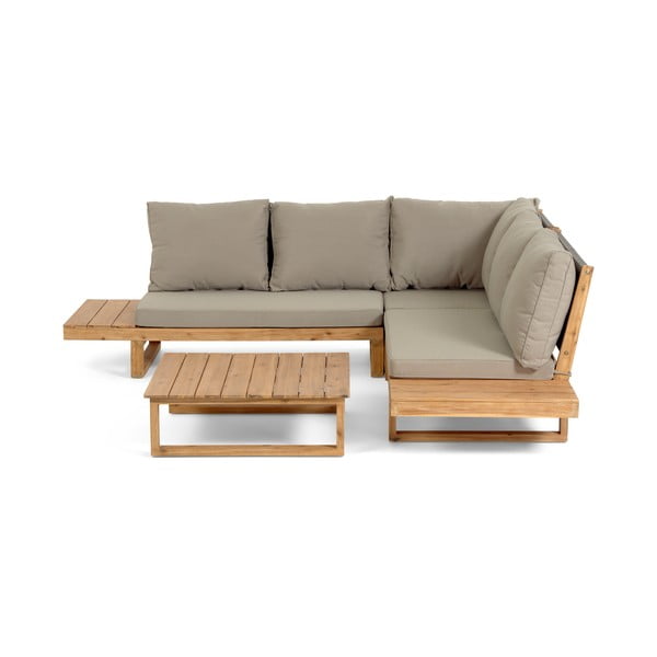 Akaatsiapuidust aiamööblikomplekt Flaviina - Kave Home-image-2